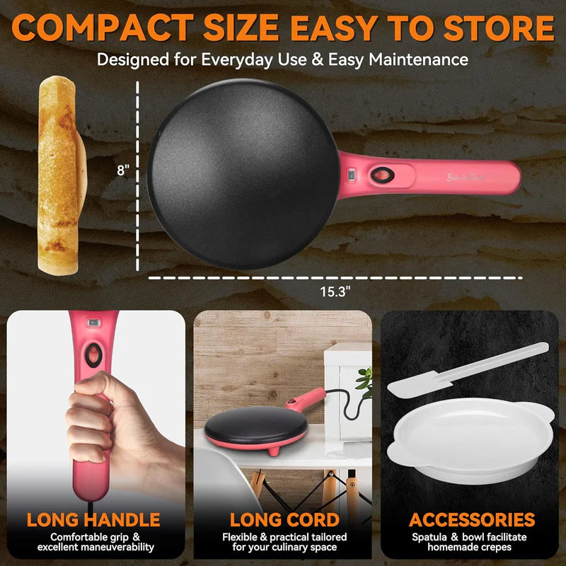 Electric Crepe Maker Machine(free shipping)